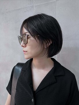 ナヌーク ダイカンヤマ(nanuk daikanyama) 髪柔ショートボブカット