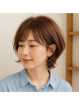 スープレックス ヘアーデザイン(SOUPREX HAIR DESIGN) 柔らかエレガントボブ　20代 30代 40代 50代 60代 髪質改善