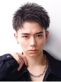 束感アップバングショート【ツーブロック刈り上げ】