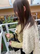 ミント(mint) スモーキーなアッシュグレージュ!抜け感◎