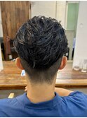 フェザー/サーフカール/センターパート/波巻きツイスパ
