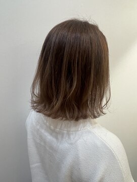 カームヘア 韮塚店(Calm hair) ゆる巻きボブ　30代、40代、50代