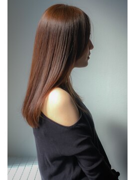 ロング　髪質改善／白髪改善／白髪ぼかし／脱白髪染め