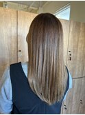 ブリーチなしミルクティーベージュ