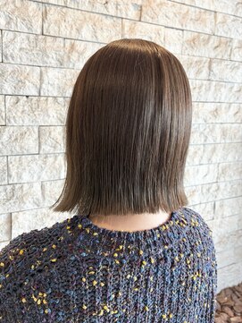 オリーブアッシュ × ボブ【千葉駅】