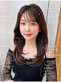 ☆ 韓国レイヤーカット くびれミディアムレイヤー 新宿