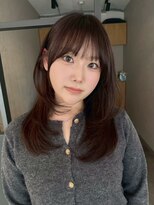 エトワ 中央店(etoi)&nbsp;大分韓国かき上げレイヤーカット大人レイヤー顔まわりレイヤー
