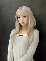 アンブル リュクス 池袋(amble luxe)&nbsp;髪質改善/イルミナカラー/アディクシーカラー/カラー/ホワイト