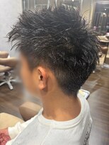 ヘアリゾートエーアイ 浅草店(hair resort Ai)&nbsp;アップバング×スパイキーショート
