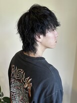ルートヴィッヒ(Ludwig)&nbsp;メンズマッシュウルフ＋モーブブラウン