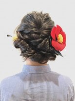 ペイジバイネオリーブ 吉祥寺店(Paige by Neolive)&nbsp;成人式アレンジスタイル 編み込みまとめ髪