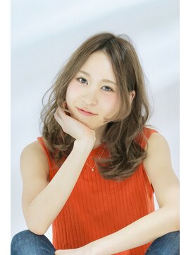 エイミーバイアフロートザガーデン 浦和店(amie by afloat the garden) KJ太田オススメ!ライトネイビーカラー☆ひし形セミディ