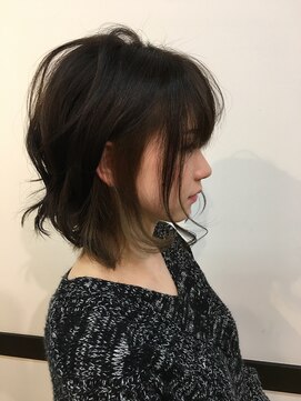 ダスティ 豊科駅前店(Dasty) 前下がりBOB×３Dカラーミルクティーベージュ