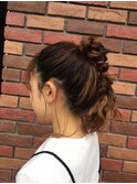 アレンジポニーテール