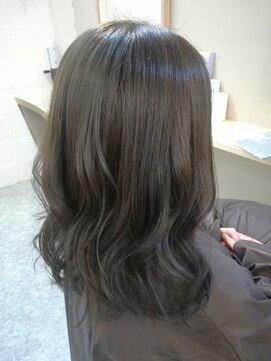 アルート 町田店(aroot) しっかりくすませたブルーアッシュ