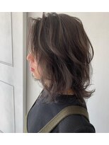 ラ シック(La chic) ハイライトグレージュ×ミディアムレイヤー