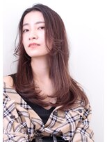 リメル 奥沢自由が丘店(Remel)&nbsp;【Ａｓｈ自由が丘/遠藤まりえ】センターパート/ブランジュロング