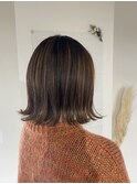 【Lowe】切りっぱなしボブ×外ハネ
