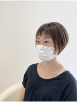 イマジナシオン(Imagination+)&nbsp;【ショートヘア専門イマジナシオン】オン眉ショートボブ