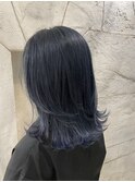 ブルーブラック グラデーション