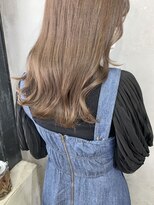 ノエル 池袋店(noel)&nbsp;【noel】hachi×ブリーチなしのダブルカラー　アッシュベージュ