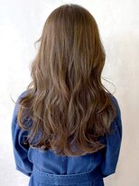 アイティー バイ アルバム 中野店(IT by ALBUM)&nbsp;バレイヤージュロング_ミニウルフテラコッタ_ba321501