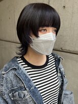 ヘアーデザイン アルエ(HAIR×design ARUE) 【YUGO】ウルフ×インナーバイオレット