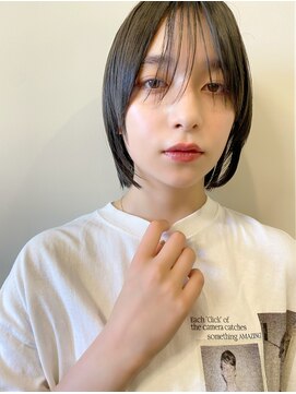 ベル 新宿(Belle) 前髪のシースルーが可愛い♪おしゃれさんウルフボブ♪