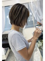 エン シエナ(en Siena) ~コントラストハイライト~ショートスタイル