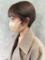 アイティーバイアルバム 松戸店(IT by ALBUM) ベージュショート_外ハネボブセクションカラー_ba380102