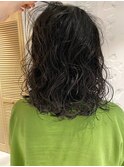【三ツ井純】ゆるふわパーマ無造作くるくるくしゃっとパーマ