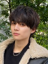 エルマーク(L-MARK) 韓国マッシュメンズマッシュツーブロック韓国カットメンズサロン