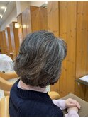 【不動前美容室】ミセスカット・50代60代スタイル