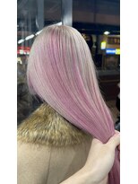 セレーネヘアー(Selene hair) Milk tea × Pale Pink