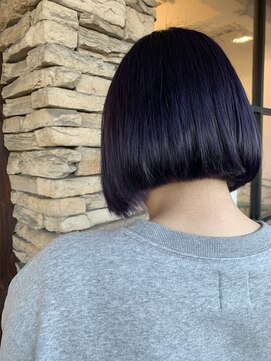 リー 甲子園(Lee) ラベンダー × インナーカラー