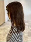 大人可愛い◎20代30代40代似合わせカットイメチェンセミロング