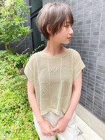 トゥルーズ 梅田店(TLUUS) TLUUS前髪パーマグレーベージュレイヤーロングアッシュカラー