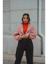 キジ(KIJI)&nbsp;ルーツカラー　※ブリーチ詳細はブログまで