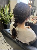 結婚式ヘアアレンジ