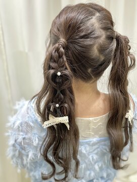 サクララ(Sakura la) ハートツイン/ライブヘア