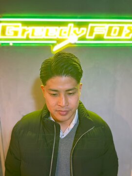 グリーディーフォックス 三軒茶屋(GreedyFOX) 波巻き/マッシュパーマ/ウルフ/ハイライト<理容室>三軒茶屋