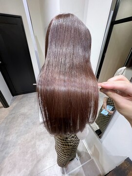 ロウ 吉祥寺(ROW) 艶髪カシスレッドカラー【髪質改善/吉祥寺】