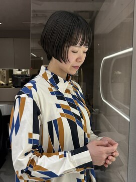 メゾンマイル 恵比寿(maison mile) グレージュカラー/ハッシュカット/似合わせカット[恵比寿駅]