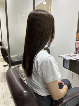 クロップ エス 茅ヶ崎本店(crop es) 20代 髪質改善 ケアカラー