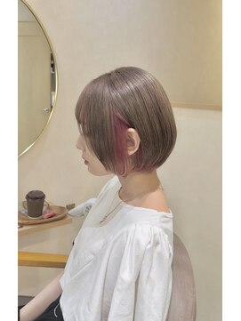 ルコル(LUCOL) ミルクティー×ピンク/20代/30代/韓国風