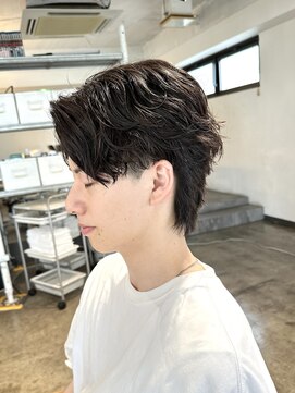 ザ オーダー(THE ORDER) 2024年トレンドスタイルフェザーパーマ毛流れパーマmen's