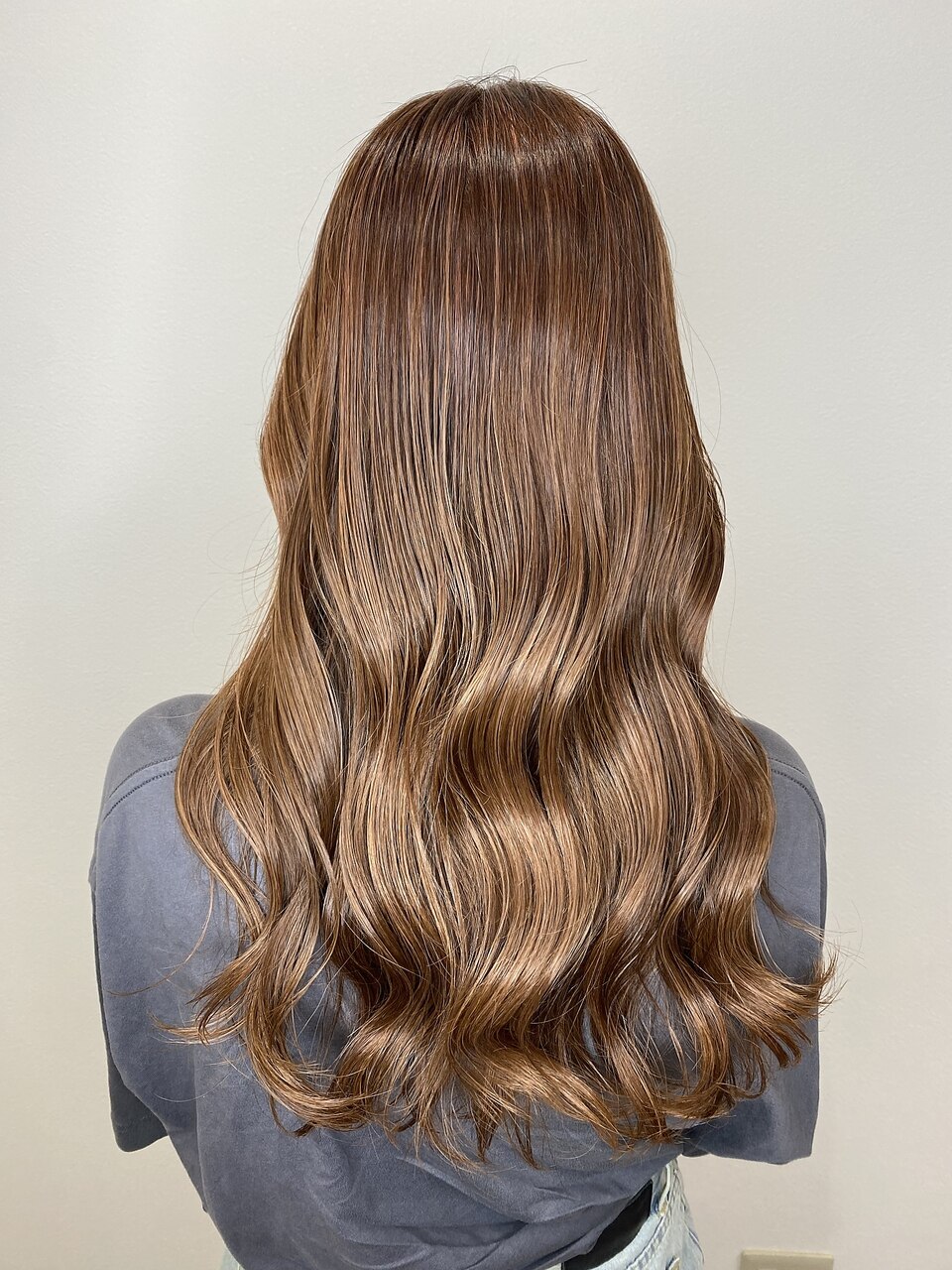 【人気No.2】デザインカット+オーガニック全体カラー6600円　【姫路/姫路駅】