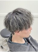 抜きっぱなしメッシュカラー