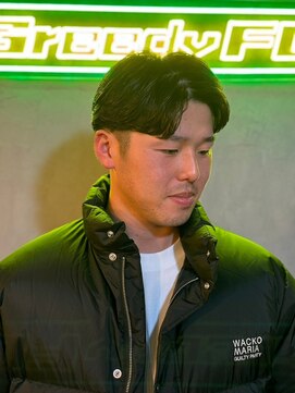 グリーディーフォックス 代々木(Greedy FOX) 波巻き/ハイライト/マッシュパーマ/ウルフ[シェービング]