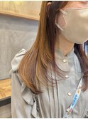 ブリーチなし!インナーカラー《チェリーピンク》